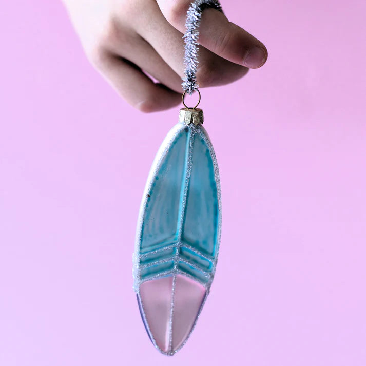 Glass Christmas Ornaments - Aussie (5 pcs, not a toy)