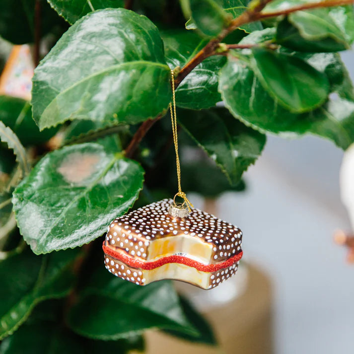 Glass Christmas Ornaments - Aussie (5 pcs, not a toy)