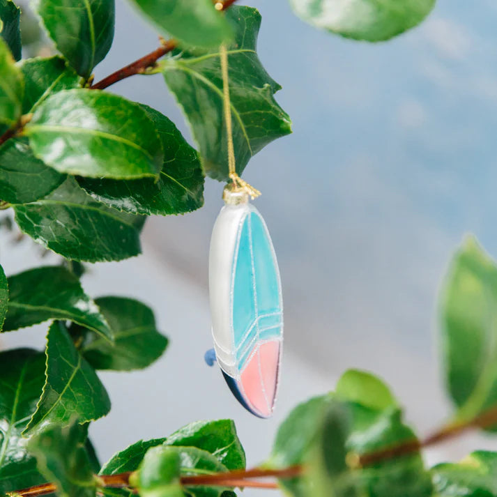 Glass Christmas Ornaments - Aussie (5 pcs, not a toy)