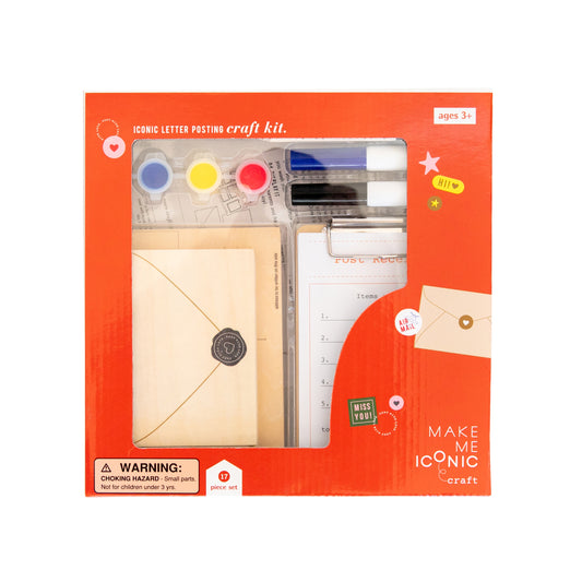 Post Box Letters Craft Kit - Wooden Toy