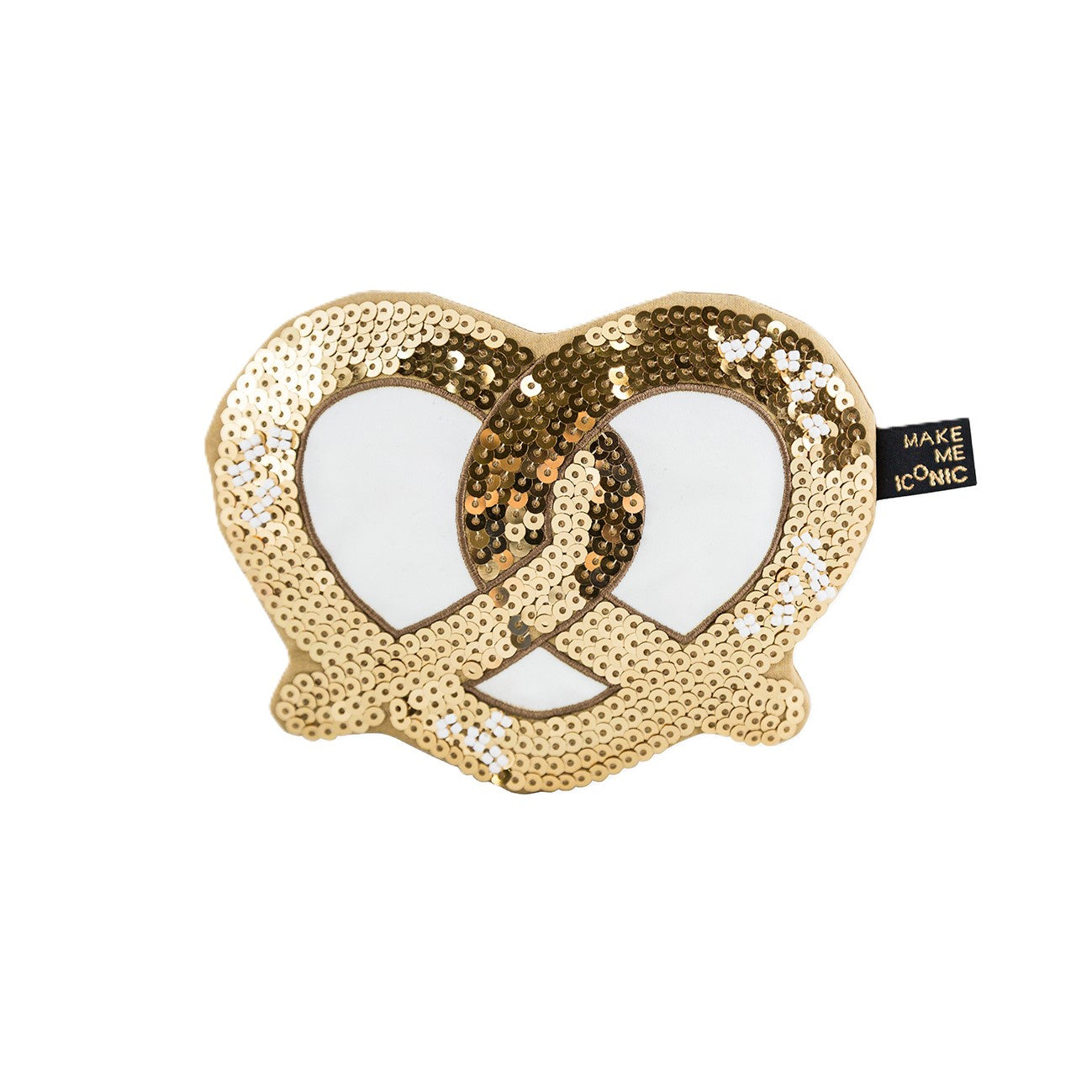 Pretzel Sequin Purse
