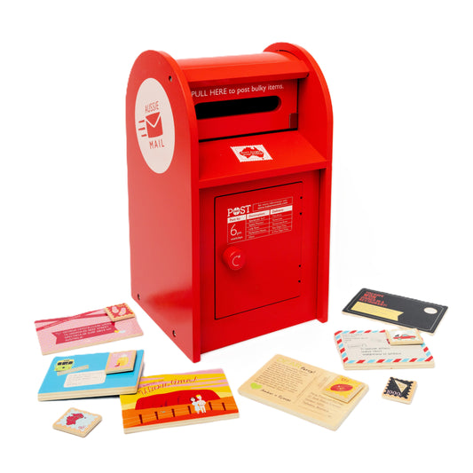 Australia Post – Iconic Post Box (Wooden Pretend Play Toy)