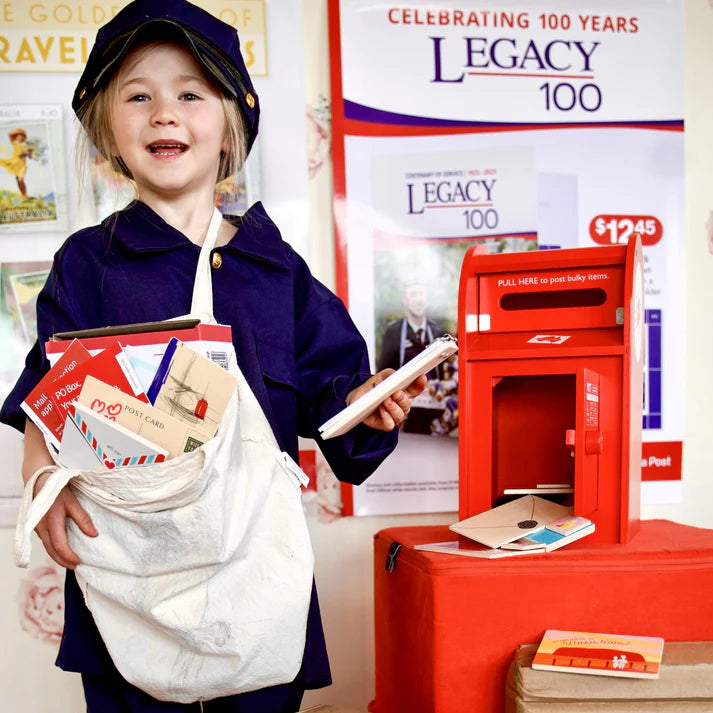 Australia Post – Iconic Post Box (Wooden Pretend Play Toy)
