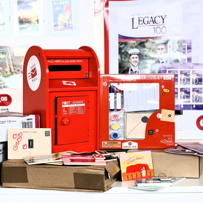 Australia Post – Iconic Post Box (Wooden Pretend Play Toy)
