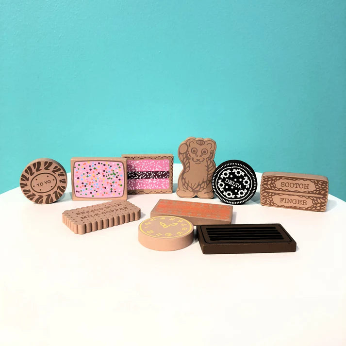 Australian Arnott's Tin of Bickies - Wooden Toy