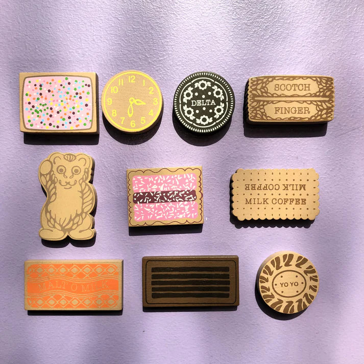 Australian Arnott's Tin of Bickies - Wooden Toy