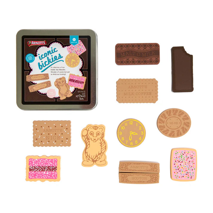 Australian Arnott's Tin of Bickies - Wooden Toy
