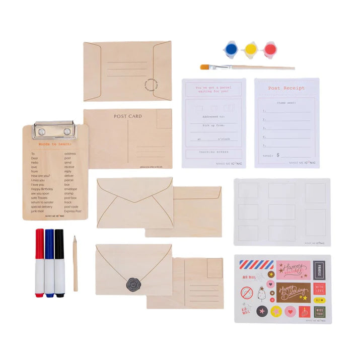Post Box Letters Craft Kit - Wooden Toy