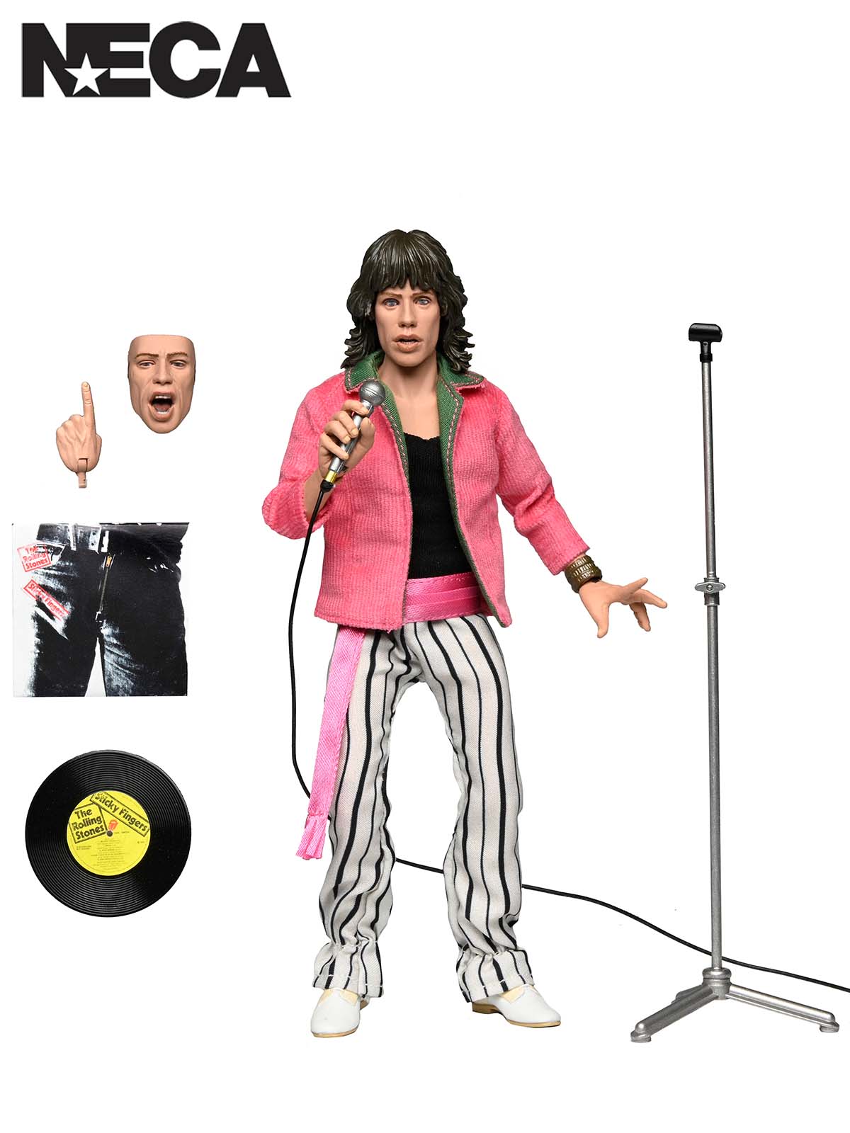 The Rolling Stones - Mick Jagger (1975) 8″ Clothed Action Figure