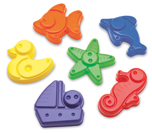 Plasto Sand Moulds (6 pcs)