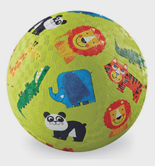 7 inch Playground Ball  - Jungle (Light Green)