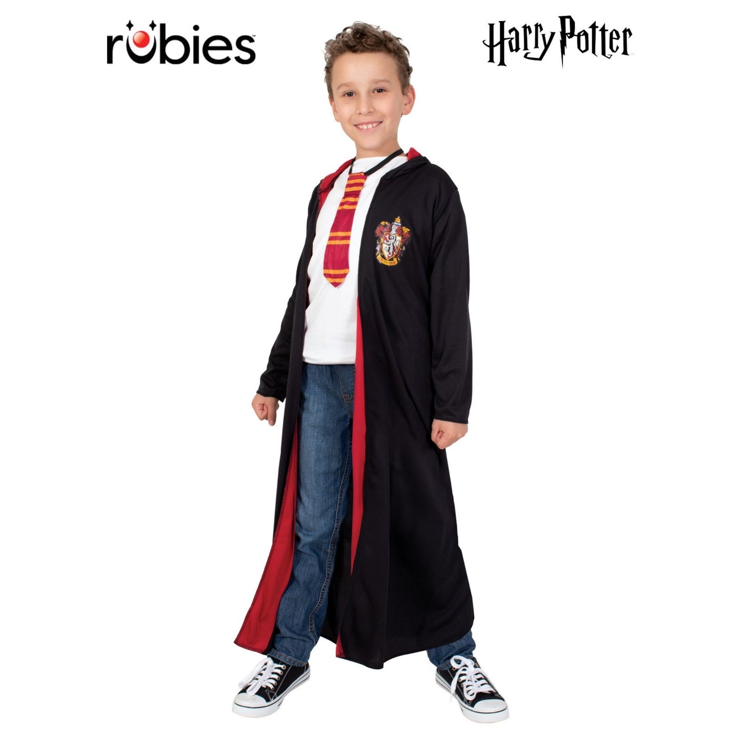 Harry Potter Hooded Robe & Tie Set – Child
