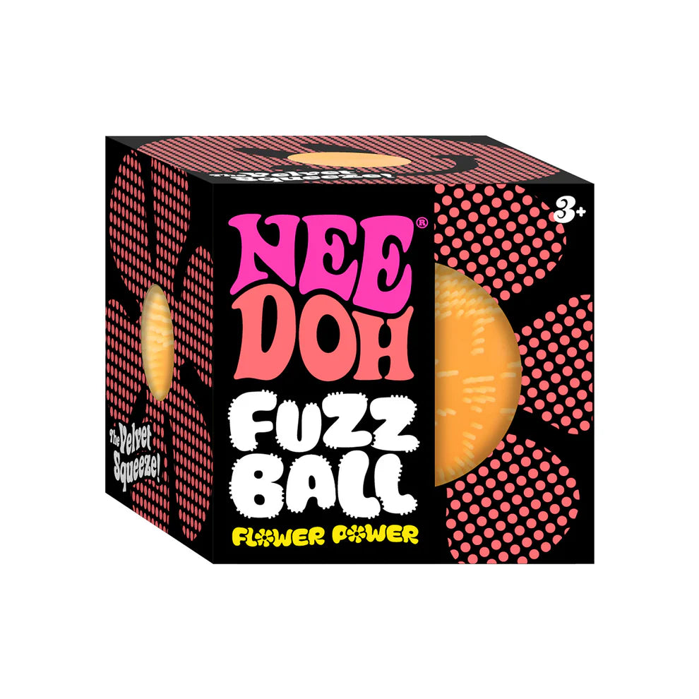 NeeDoh Fuzz Ball Flower Power (Assorted)