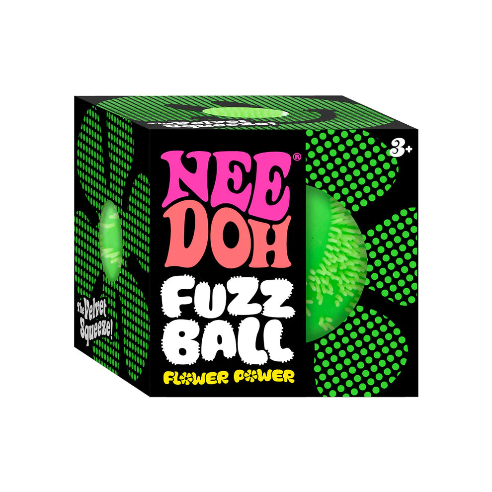 NeeDoh Fuzz Ball Flower Power (Assorted)
