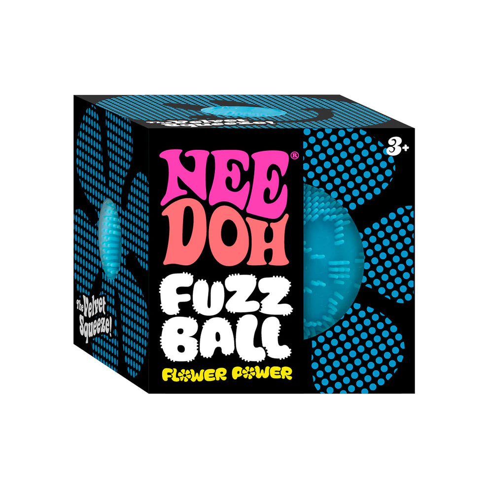 NeeDoh Fuzz Ball Flower Power (Assorted)