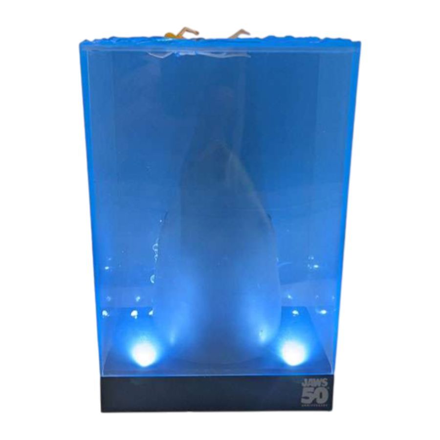 Jaws – Light Up 50th Anniversary 3D Movie Poster Diorama – additional product view
