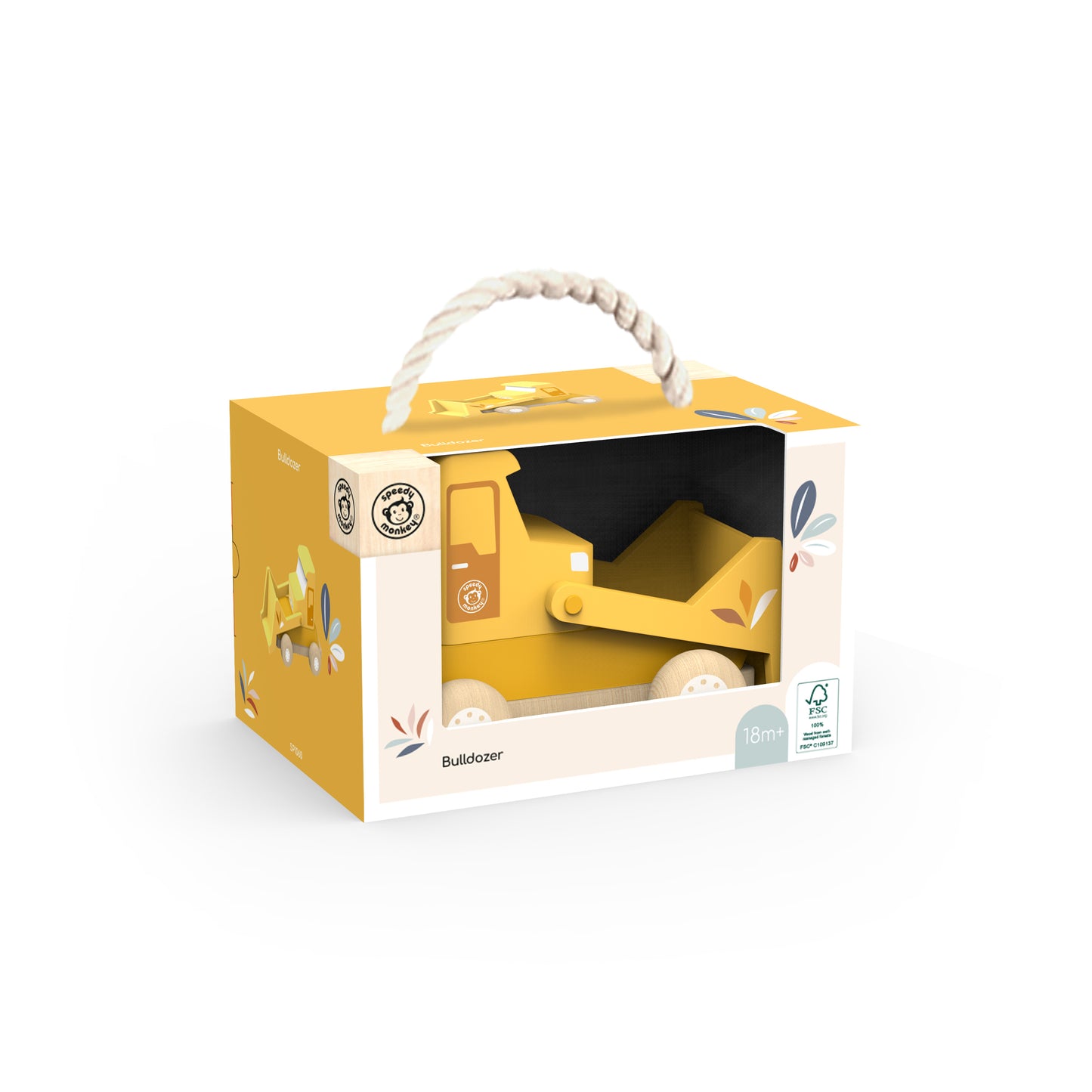 Wooden Bulldozer