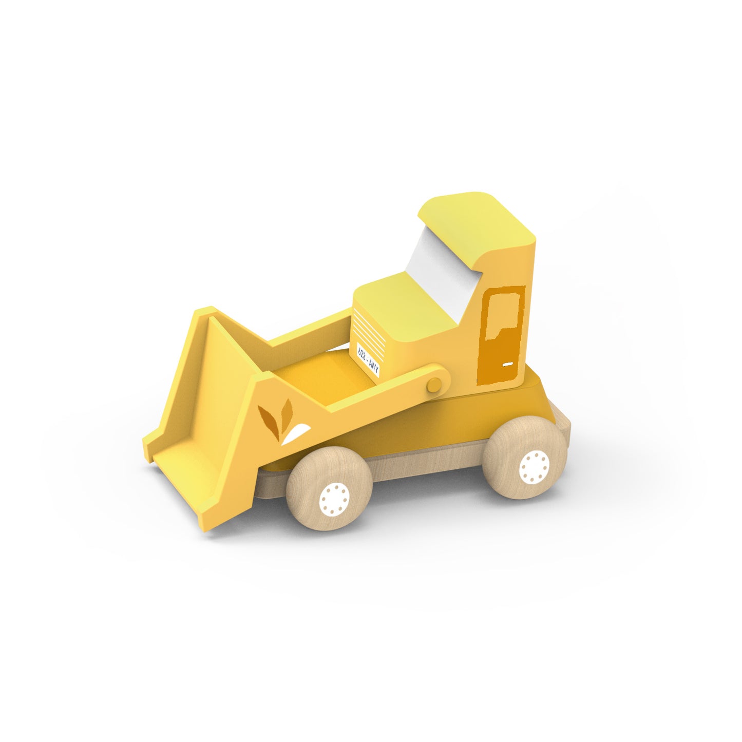 Wooden Bulldozer