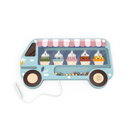 Wooden Ice Cream Magnetic Maze