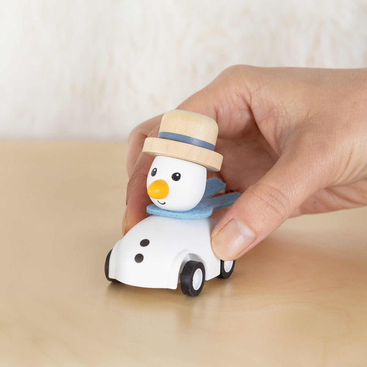 Christmas Wooden Pull-Back Toys