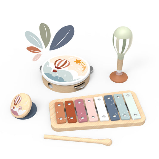 Wooden Sky Melody Musical Set