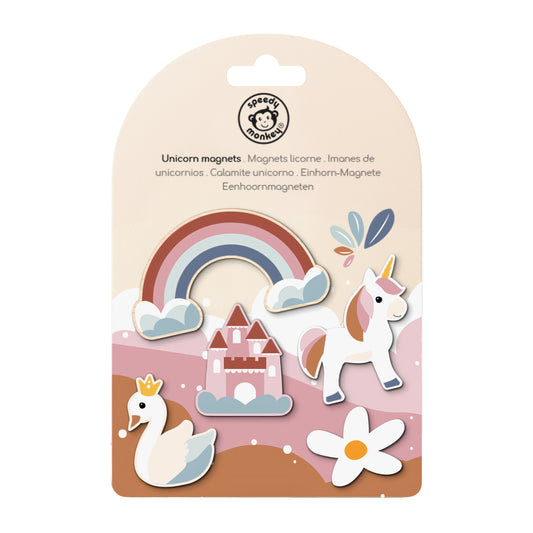 Wooden Unicorn Magnets