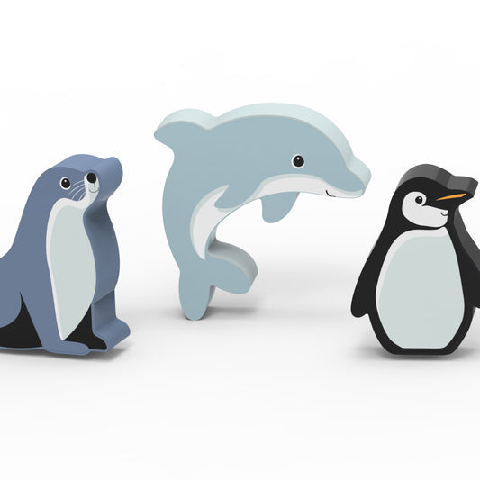 World Animals – Arctic Wooden Play Set
