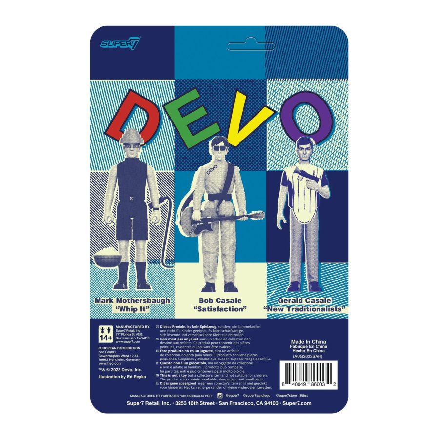 Devo – Gerald Casale “New Traditionalists” Reaction 3.75 Figure