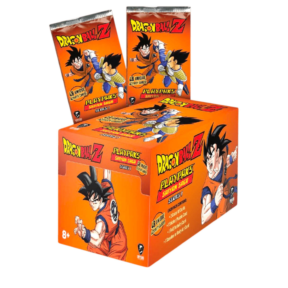 Dragon Ball Z – Saiyan Saga Series 1 Playpaks – Display Box (24 Packs)