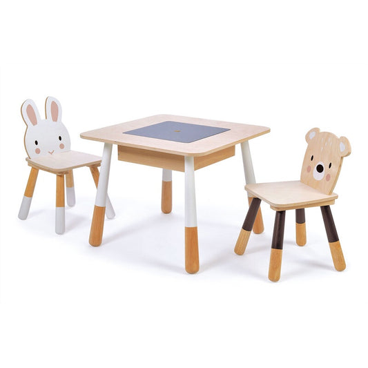 Forest Wooden Table and 2 Chairs