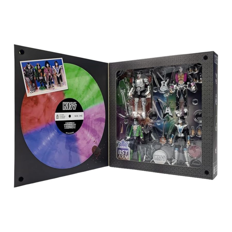 Kiss - Band 5'' Vegas Outfits 4-Pack SDCC Exclusive