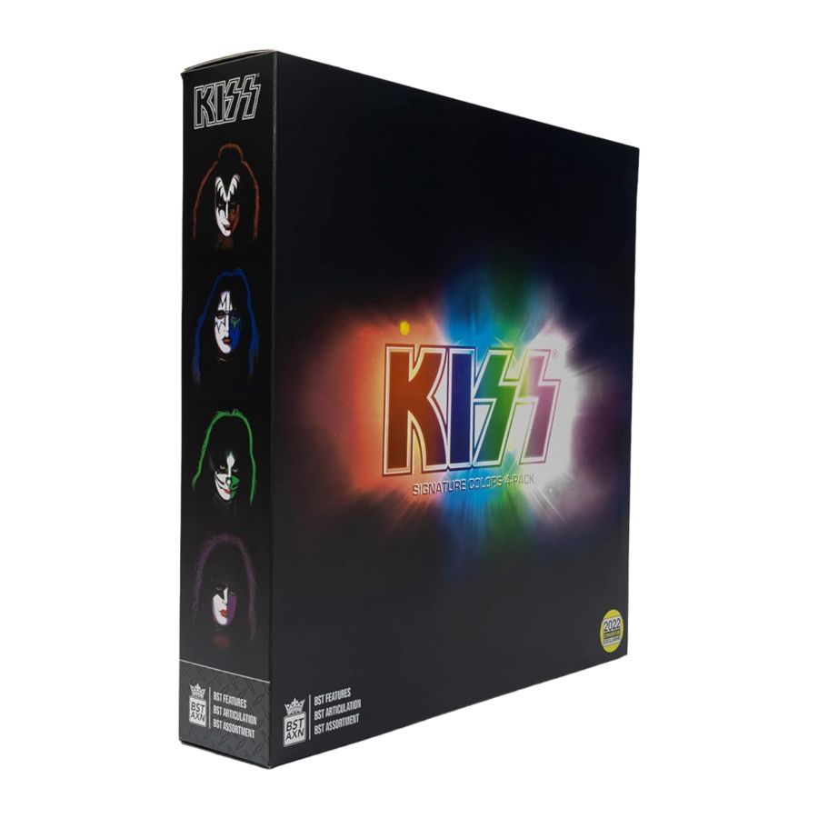Kiss - Band 5'' Vegas Outfits 4-Pack SDCC Exclusive