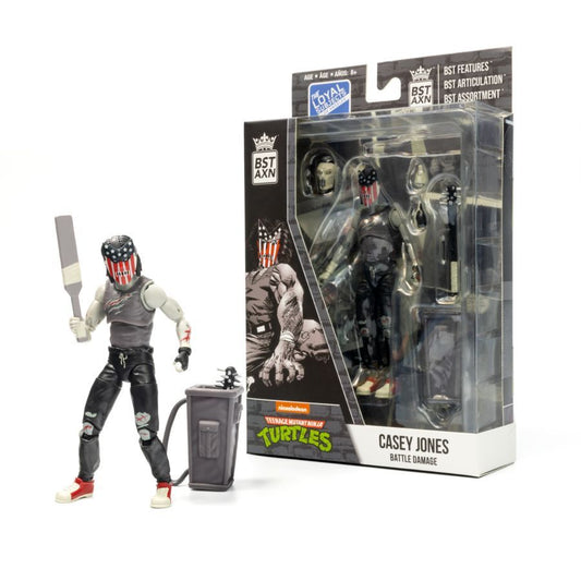 Teenage Mutant Ninja Turtles (Comics) - Casey Jones Battle DMG 5 Inch BST AXN Figure