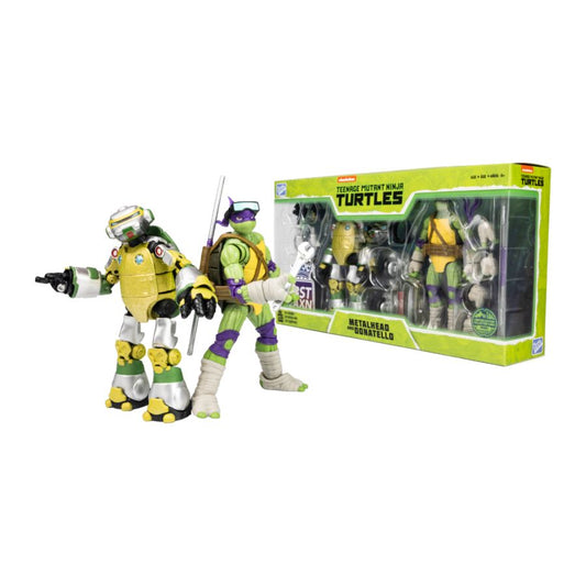TMNT - Metalhead & Donatello BST AXN 1:15 Scale Action Figue Set [2PK]