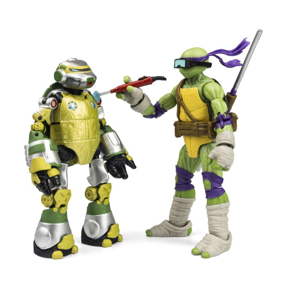 TMNT - Metalhead & Donatello BST AXN 1:15 Scale Action Figue Set [2PK]
