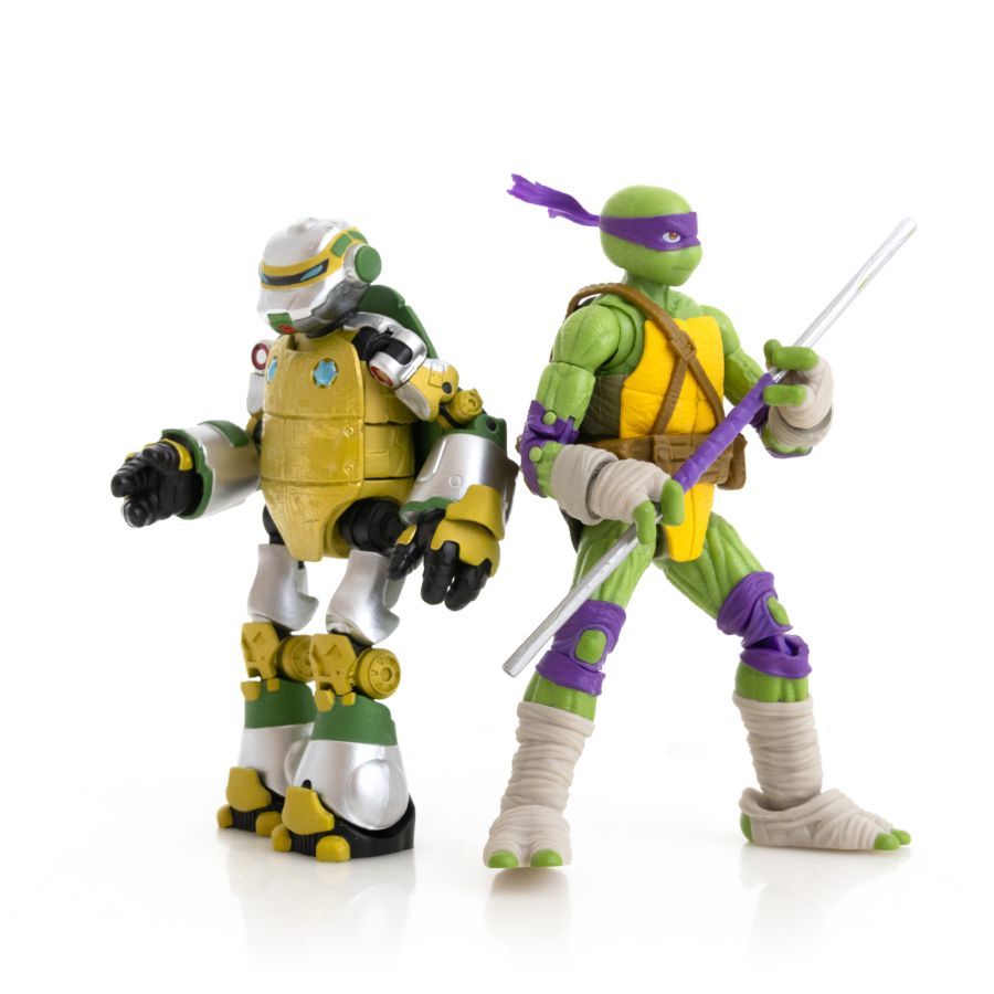 TMNT - Metalhead & Donatello BST AXN 1:15 Scale Action Figue Set [2PK]