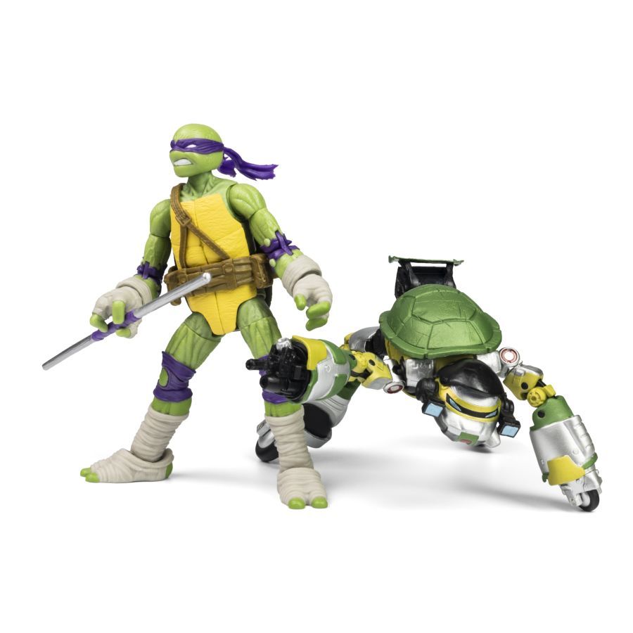 TMNT - Metalhead & Donatello BST AXN 1:15 Scale Action Figue Set [2PK]