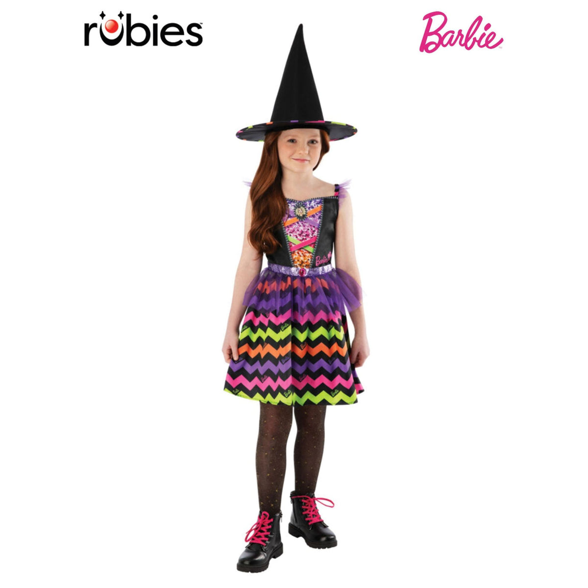 Barbie Colourful Witch Costume – Child
