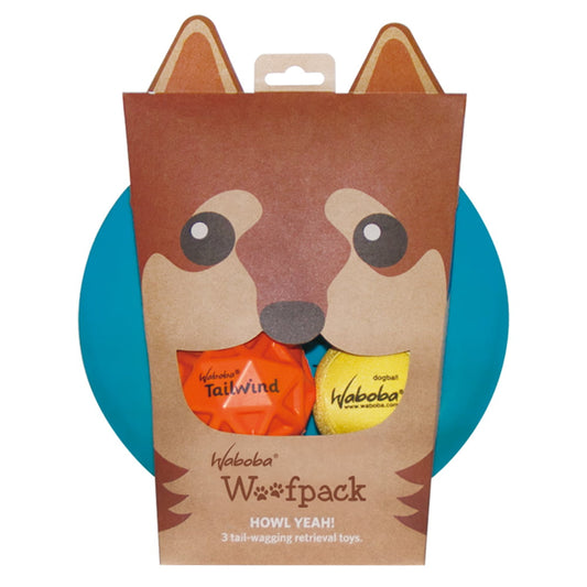 Waboba Wolfpack | 3 Tail Wagging Toys
