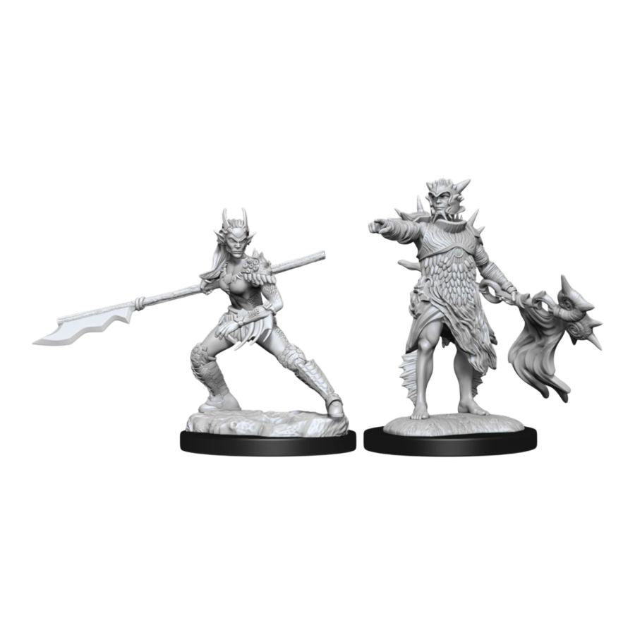 Magic - Unpainted Coralhelm Comm & Halimar Wavewatch