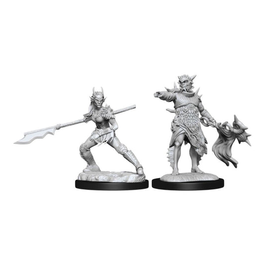 Magic - Unpainted Coralhelm Comm & Halimar Wavewatch