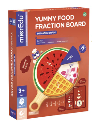 Yummy Food Fractions Activity Set