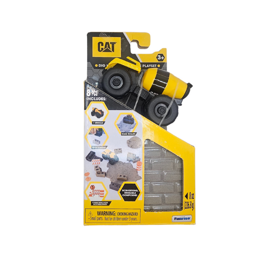 CAT Little Machines Dig & Build Playset