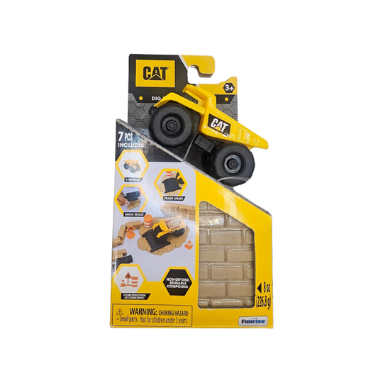 CAT Little Machines Dig & Build Playset