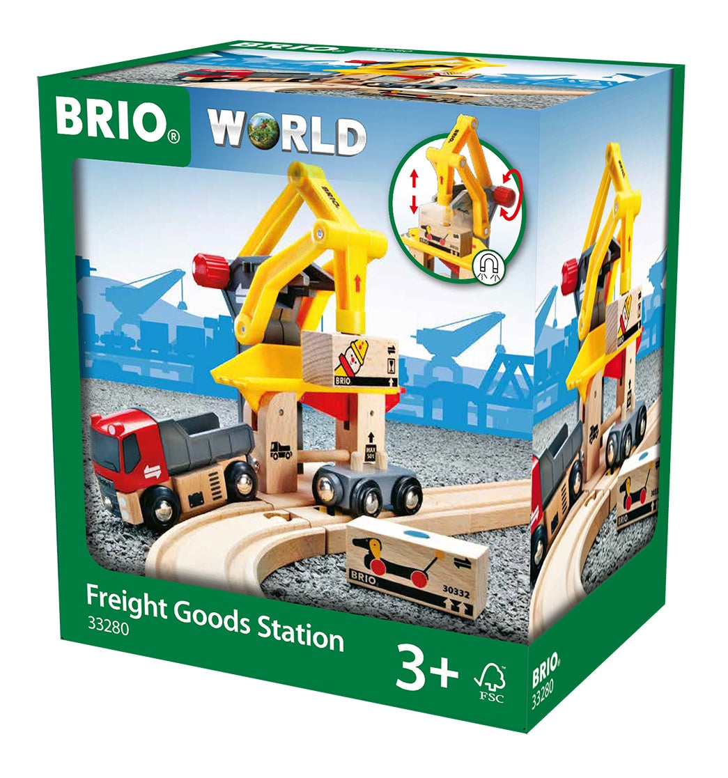 BRIO - Freight Goods Station (6 pcs)