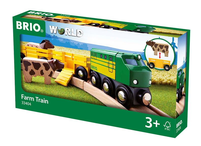 Brio Farm Train (5 pcs)