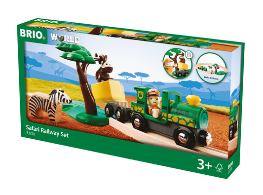 Brio Safari Railway Set (17 pcs)
