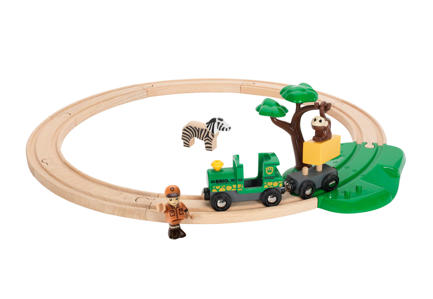 Brio Safari Railway Set (17 pcs)