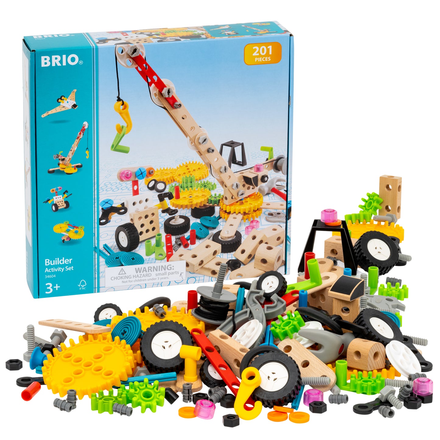 BRIO - Builder Activity Set (201 pieces)