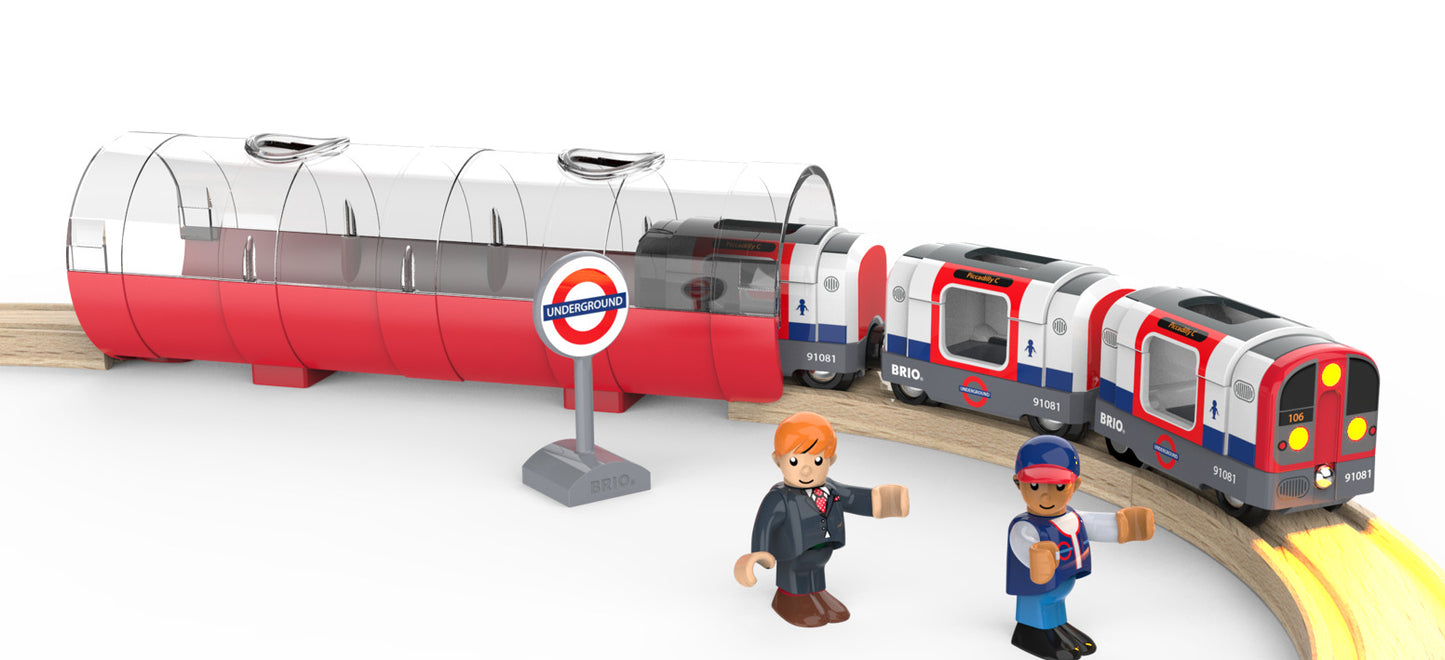 BRIO - London Underground Train (7 pieces)